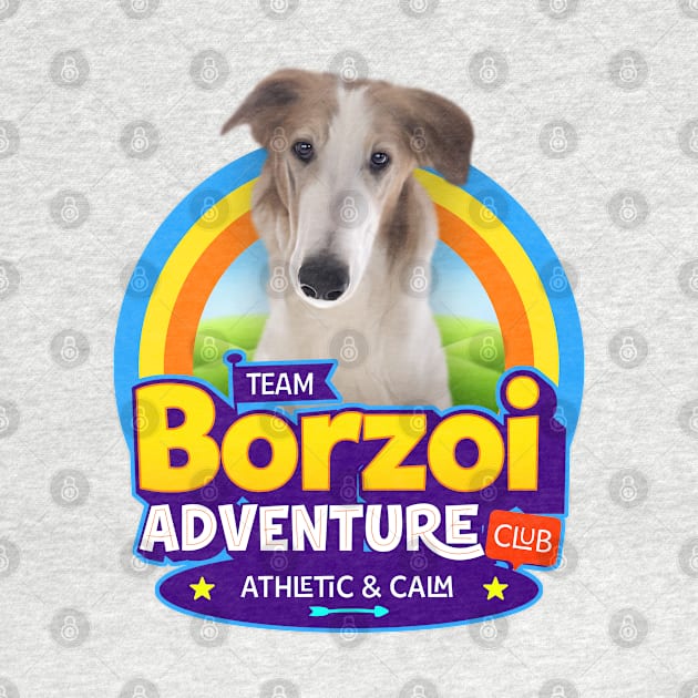 Borzoi by Puppy & cute